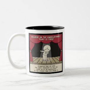 Main Character Two-Tone Coffee Mug