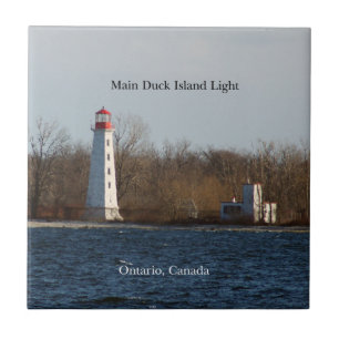 Main Duck Island Light tile