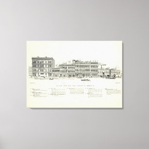 Main East side Market and Mission Canvas Print