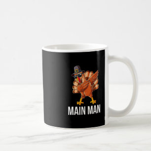 Main Man Thanksgiving Food Family Dinner Matching Coffee Mug