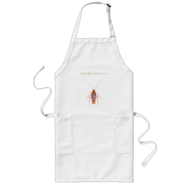 Main Roach Energy Apron| The Unhinged Closet Long Apron (Front)