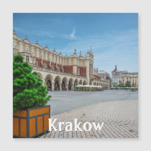 Main square in Krakow old town, Poland