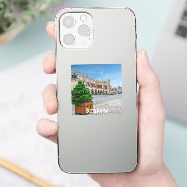 Main square in Krakow old town, Poland (Phone)