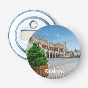 Main square in Krakow old town, Poland Bottle Opener