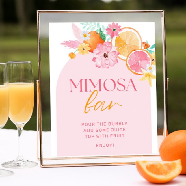 Main Squeeze Bridal Shower Mimosa Bar Sign (Creator Uploaded)
