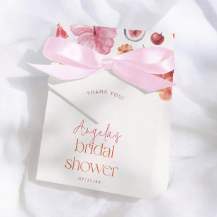 Main Squeeze Citrus Bridal Shower Thank You Favour Box