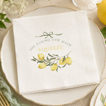 Main Squeeze Citrus Sage Green Bridal Shower