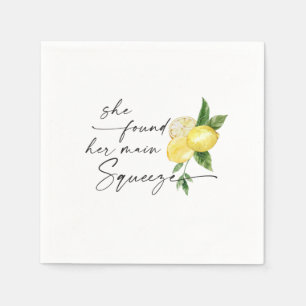 Main Squeeze Cocktail Napkin