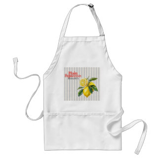 Main Squeeze Fresh & Feisty Lemon Kitchen Decor Standard Apron