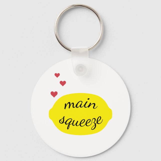 Main Squeeze Key Ring (Front)