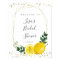 Main squeeze lemon bridal shower Welcome Sign