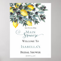 Main Squeeze Lemons | Black Olives Bridal Shower