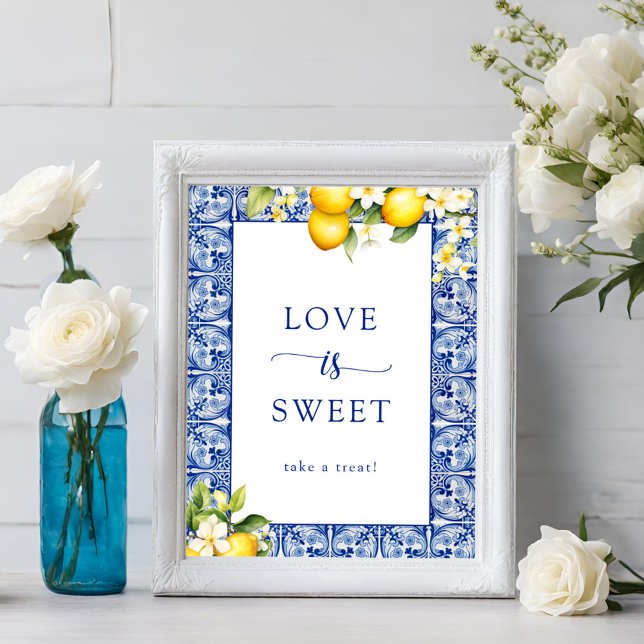 Main Squeeze Lemons Love is Sweet Poster (Creator Uploaded)