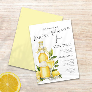 Main Squeeze Limoncello Bridal Shower Invitation
