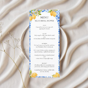 Main Squeeze   Mediterranean Tiles Lemon Bridal Menu