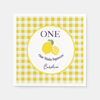 Main Squeeze Paper Napkin Kids Birthday
