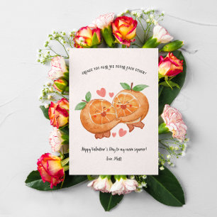 Main Squeeze Valentine's Card