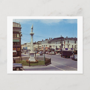 Main St., Danbury, Connecticut Vintage Postcard