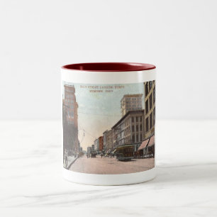 Main St., Memphis, Tennessee Vintage Style Two-Tone Coffee Mug