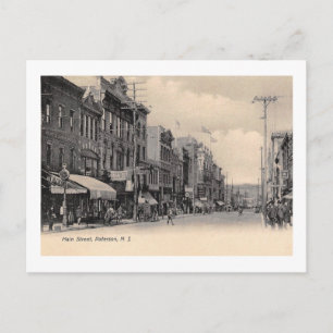 Main St., Paterson New Jersey Vintage Postcard
