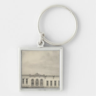 Main St Woodland 2 Key Ring