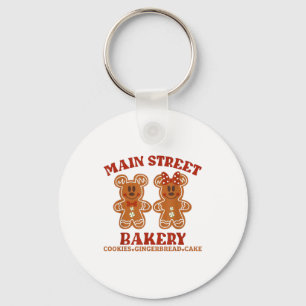 Main Street Bakery Cookies Gingerbread Cake Christ Key Ring