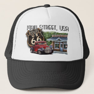 Main Street Hot Rod Trucker Hat