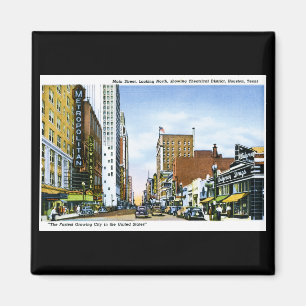 Main Street, Houston, Texas Magnet