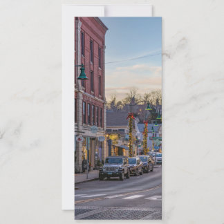 Main Street in Mystic, Connecticut Invitation