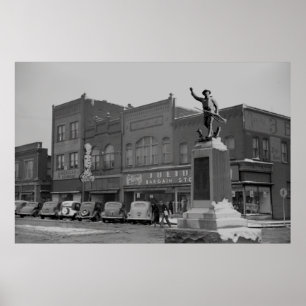 Main Street, January 1939 Poster