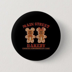Main Street Kery Cookies Gingerbread Cake Christma 6 Cm Round Badge