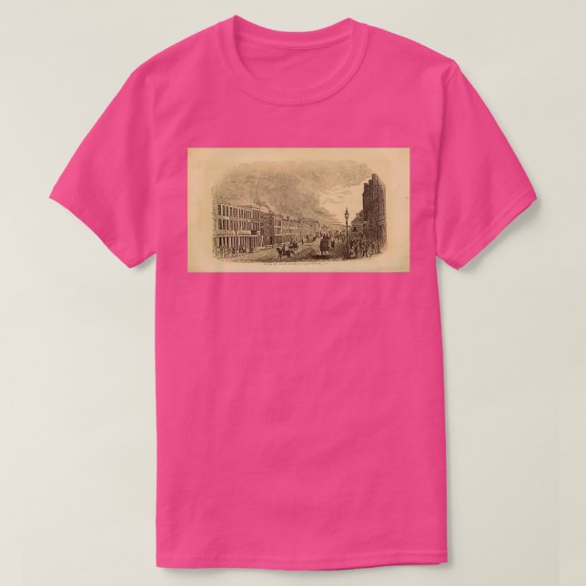 Main Street Louisville KY from the book x27 Histor T-Shirt (Design Front)