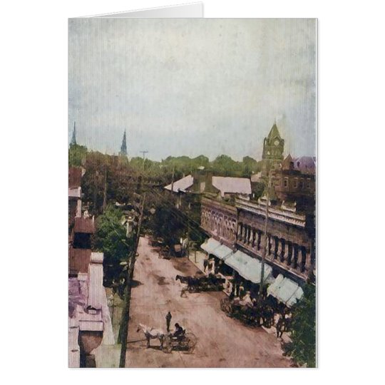 Main Street Mcminnville Tennessee 1910 Card