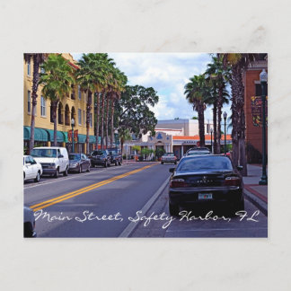 Main Street, Safety Harbour Postcard