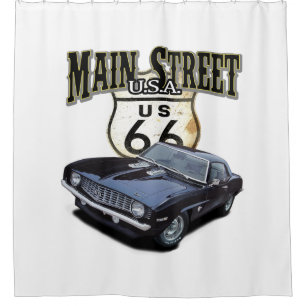 Main Street Shower Curtain