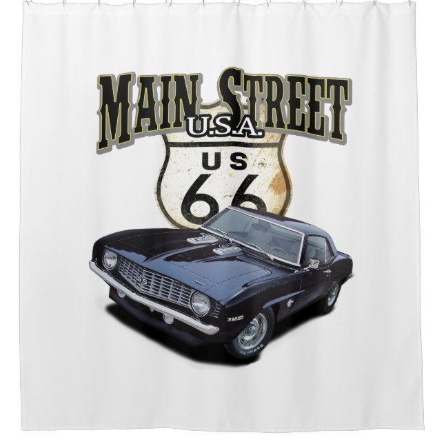 Main Street Shower Curtain (Front)