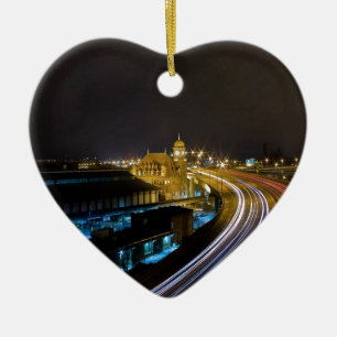 Main Street Station RVA Ceramic Tree Decoration