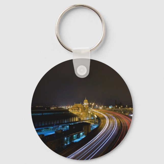 Main Street Station RVA Key Ring (Front)