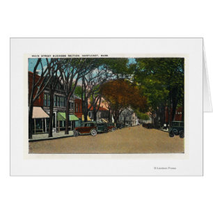 Main Street View of Business Section