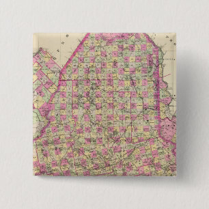Maine 15 Cm Square Badge
