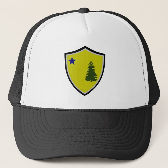Maine (1901)  flag trucker hat (Front)