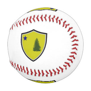 Maine (1901) shield flag baseball