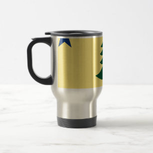 Maine 1901 State Flag Travel Mug