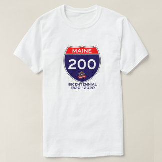 Maine 200th Anniversary Bicentennial T-Shirt