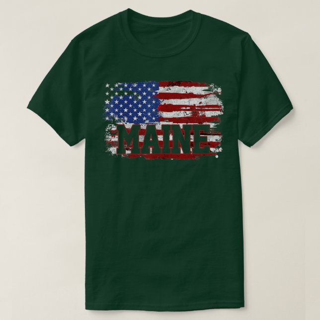 Maine   2  T-Shirt (Design Front)