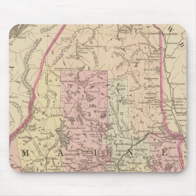 Maine 3 mouse mat (Front)