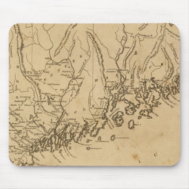 Maine 7 mouse mat (Front)