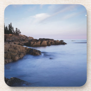Maine, Acadia National Park, Moonset Coaster