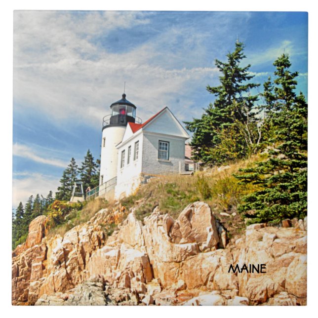 MAINE, BASS HARBOR TILE (Front)