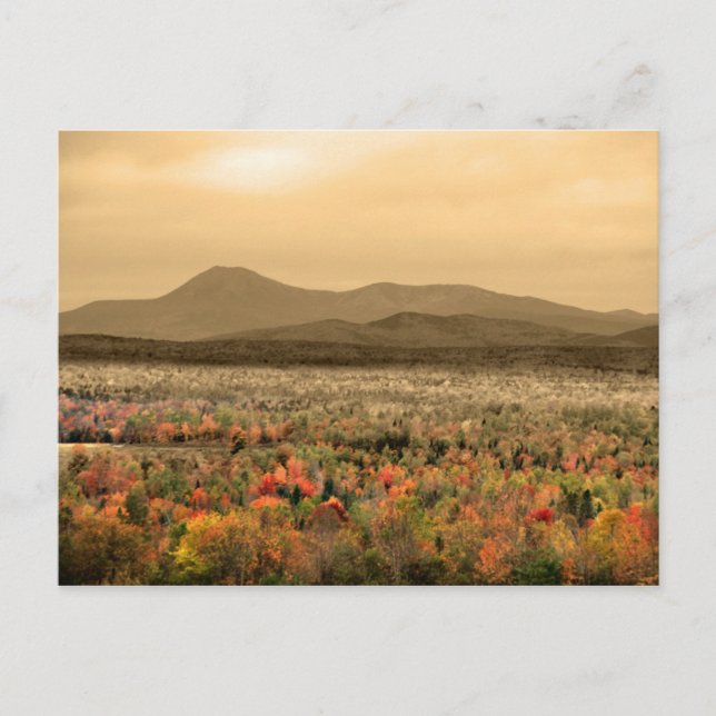 Maine Baxter State Park Mt. Katahdin Postcard (Front)